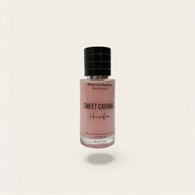 sweet caramel hair perfume