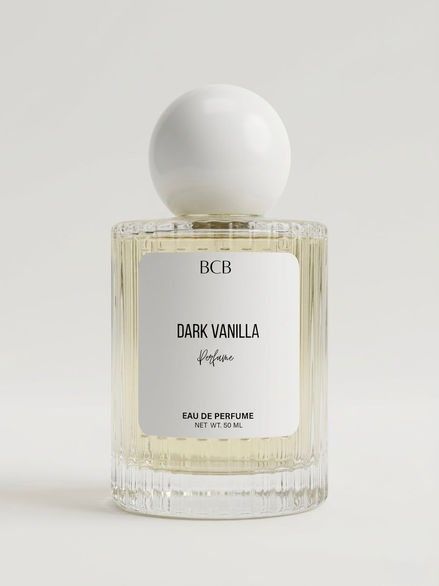 Dark vanilla perfume