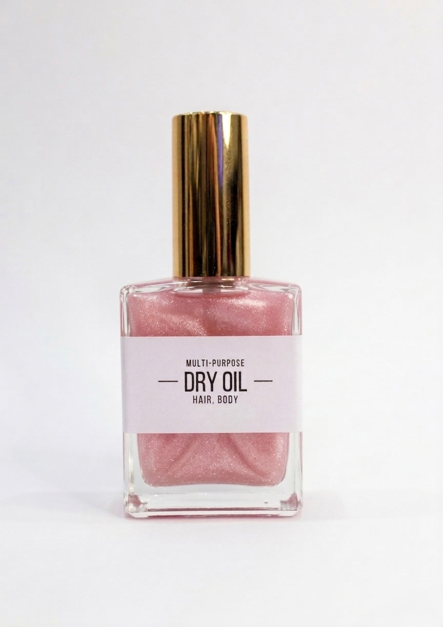 Dry oil dusty pink