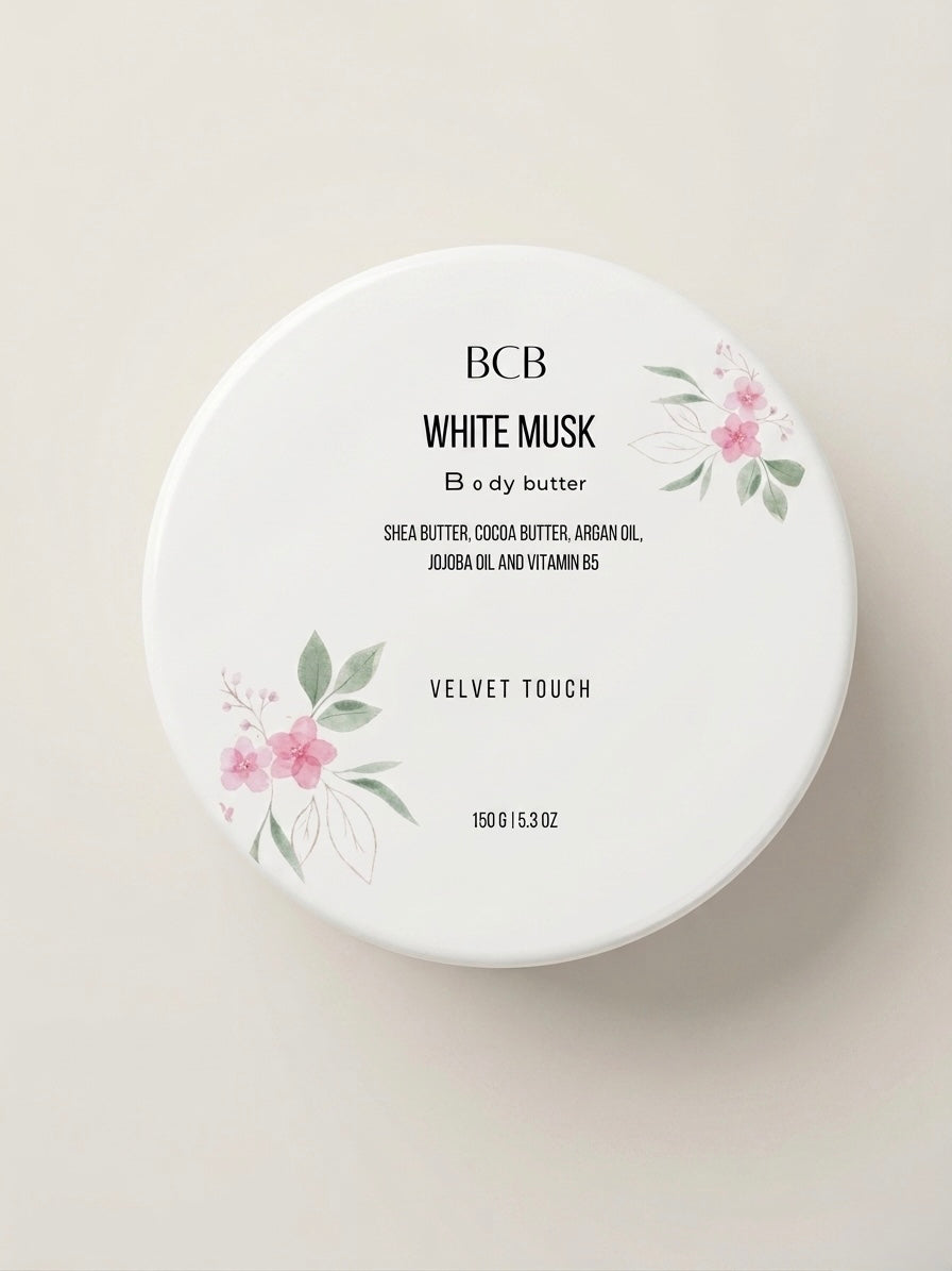 White musk body butter