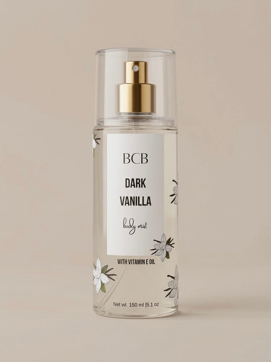 dark vanilla body mist