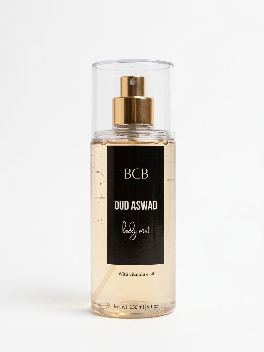 oud aswad body mist