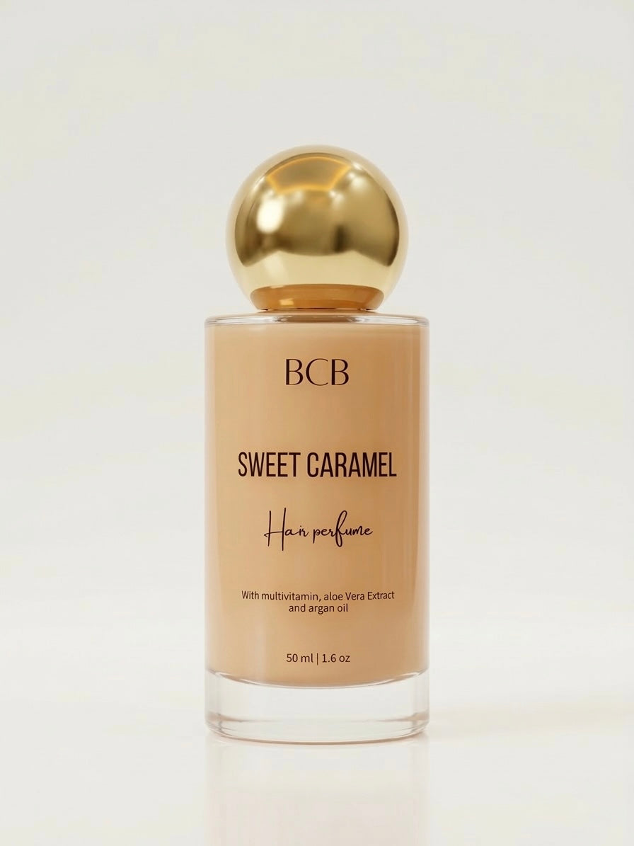 sweet caramel hair perfume