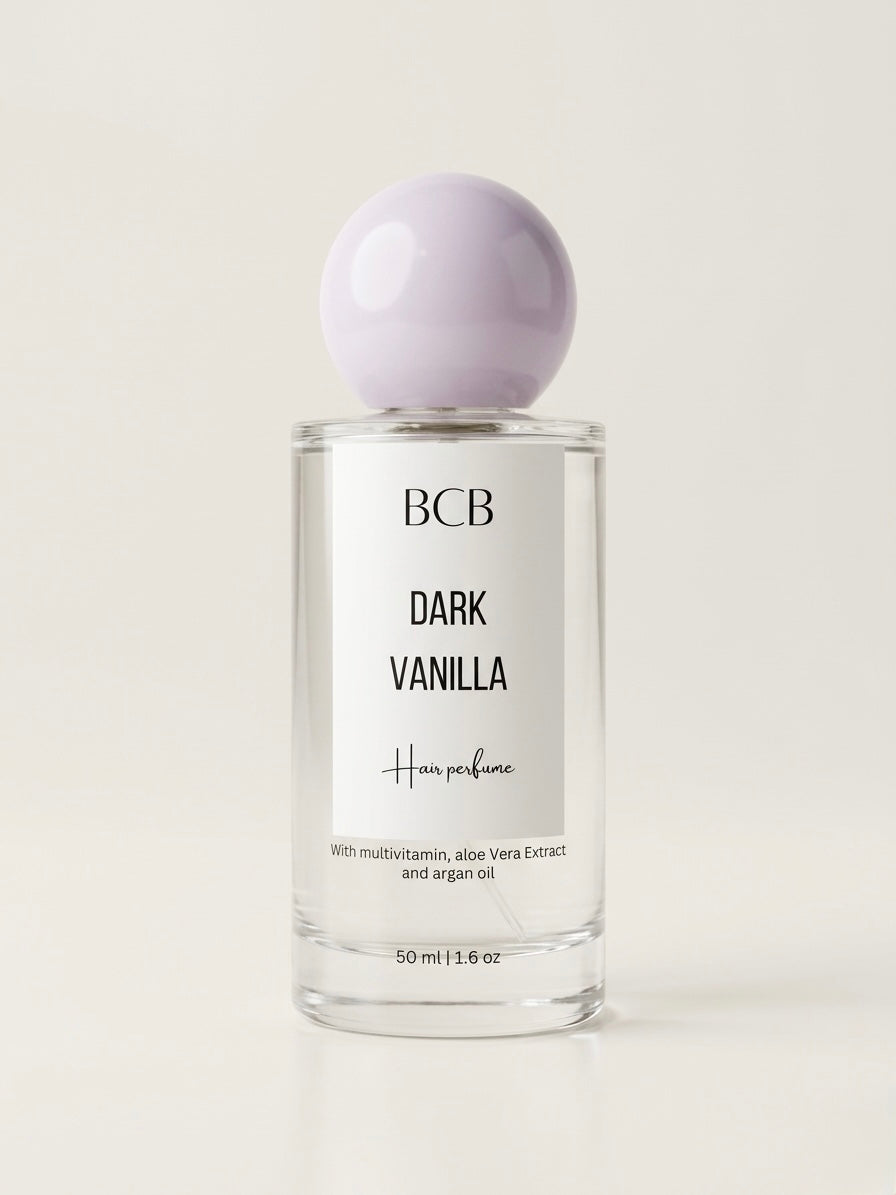 dark vanilla hair perfume