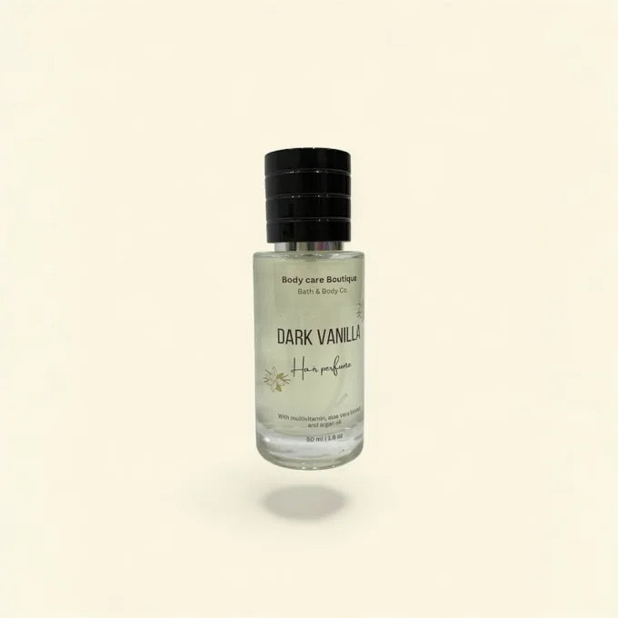 dark vanilla hair perfume