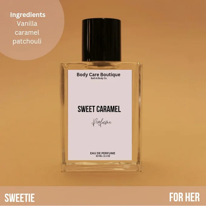 Sweet caramel perfume