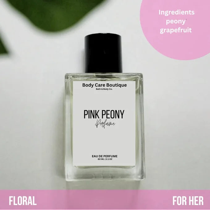 Pink peony perfume