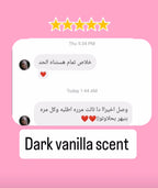 dark vanilla hair perfume