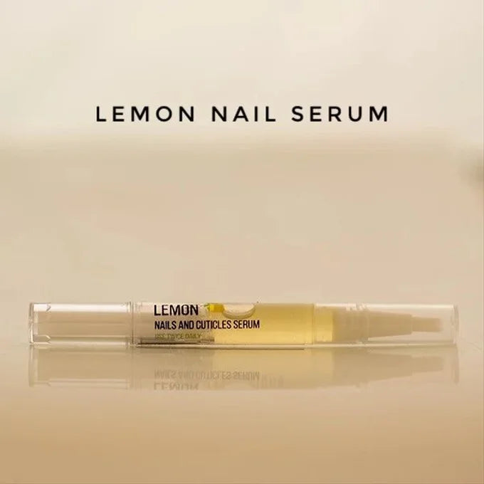 lemon nail serum