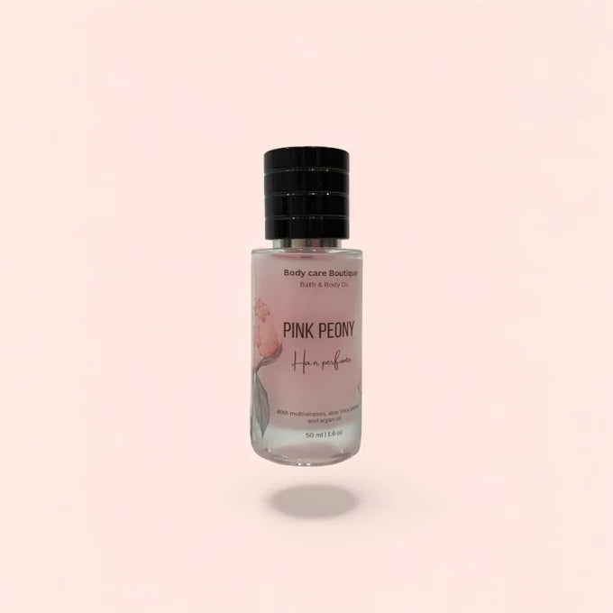 pink peony hair perfume